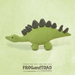 Sabrina Stegosaure Stegosaurus - Amigurumi Crochet THUMB 3 - FROGandTOAD Créations